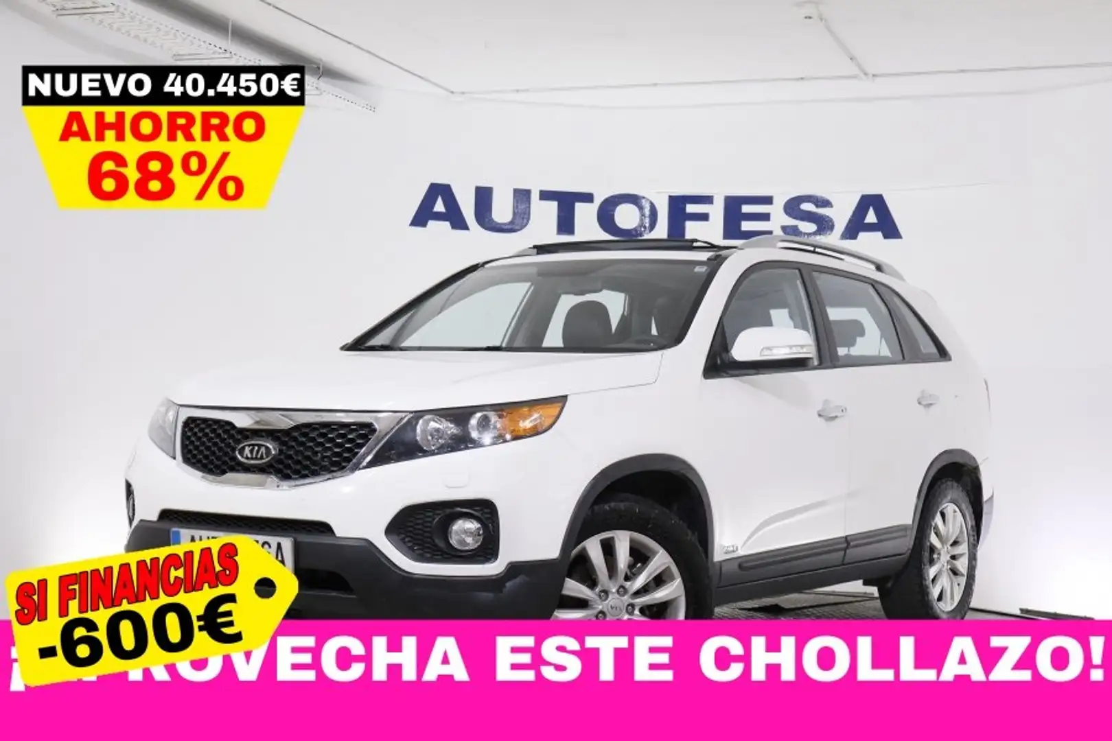 Kia Sorento 2.2 CRDI 197CV EMOTION AWD AUTO 5P # TECHO ELE PAN Blanco - 1