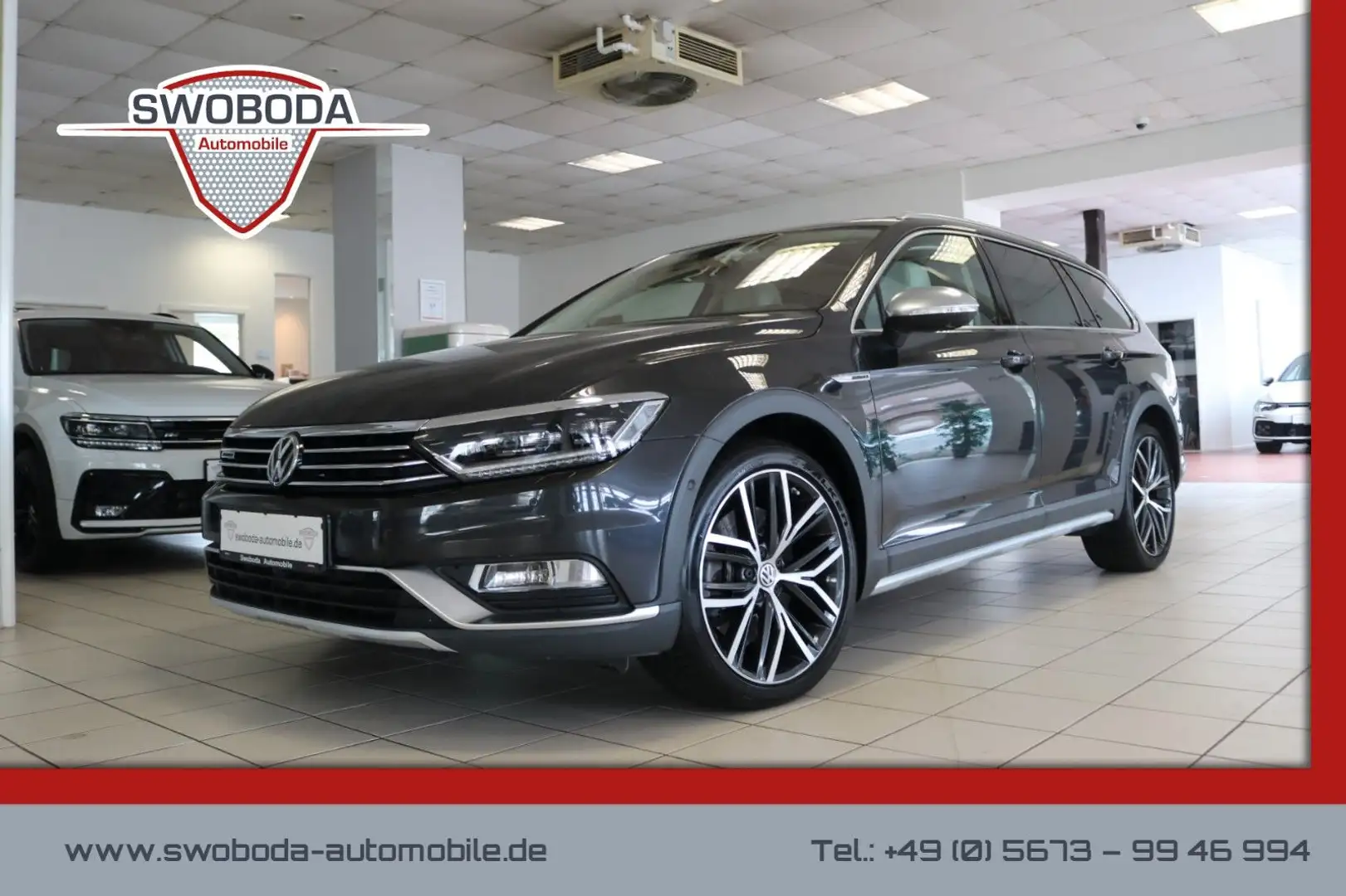 Volkswagen Passat Alltrack DCC AHK HUD STHZ Pano 360° Grau - 1