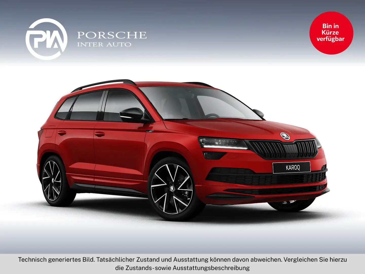 Skoda Karoq SPORTLINE TDI SCR Rot - 1
