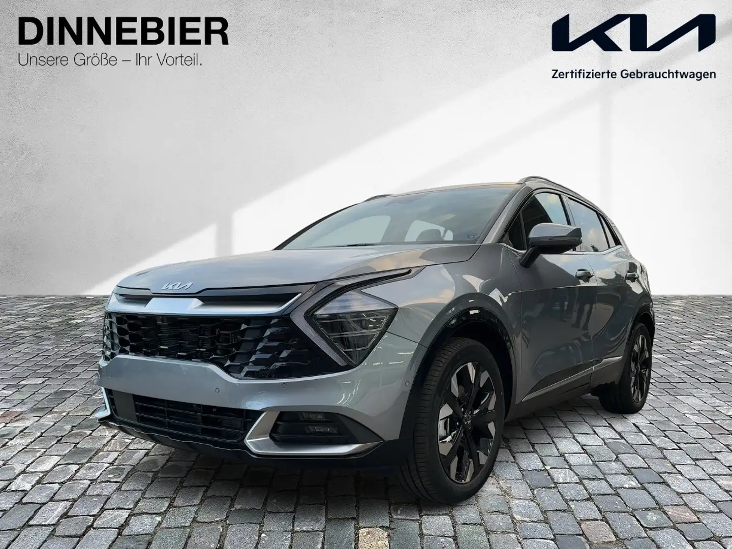 Kia Sportage 1.6T PHEV Spirit AWD+360°+LED+Navi Silber - 2