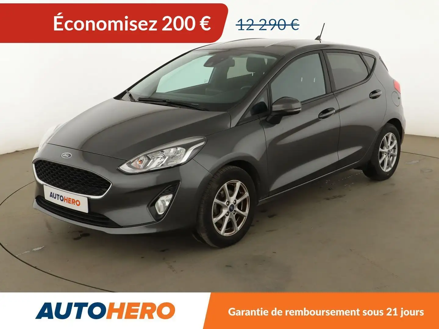 Ford Fiesta 1.1 Cool & Connect Gris - 1