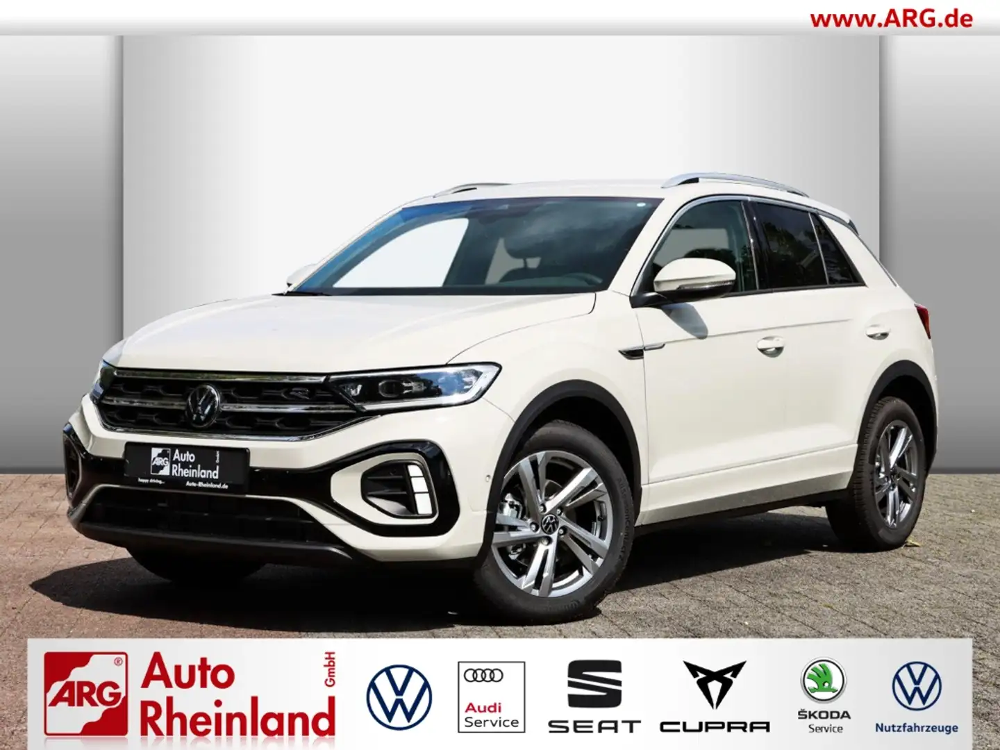 Volkswagen T-Roc R-Line 1.0 l TSI 6-Gang/RFK/GJR/APP/SHZ/Abgedunkel Grau - 1