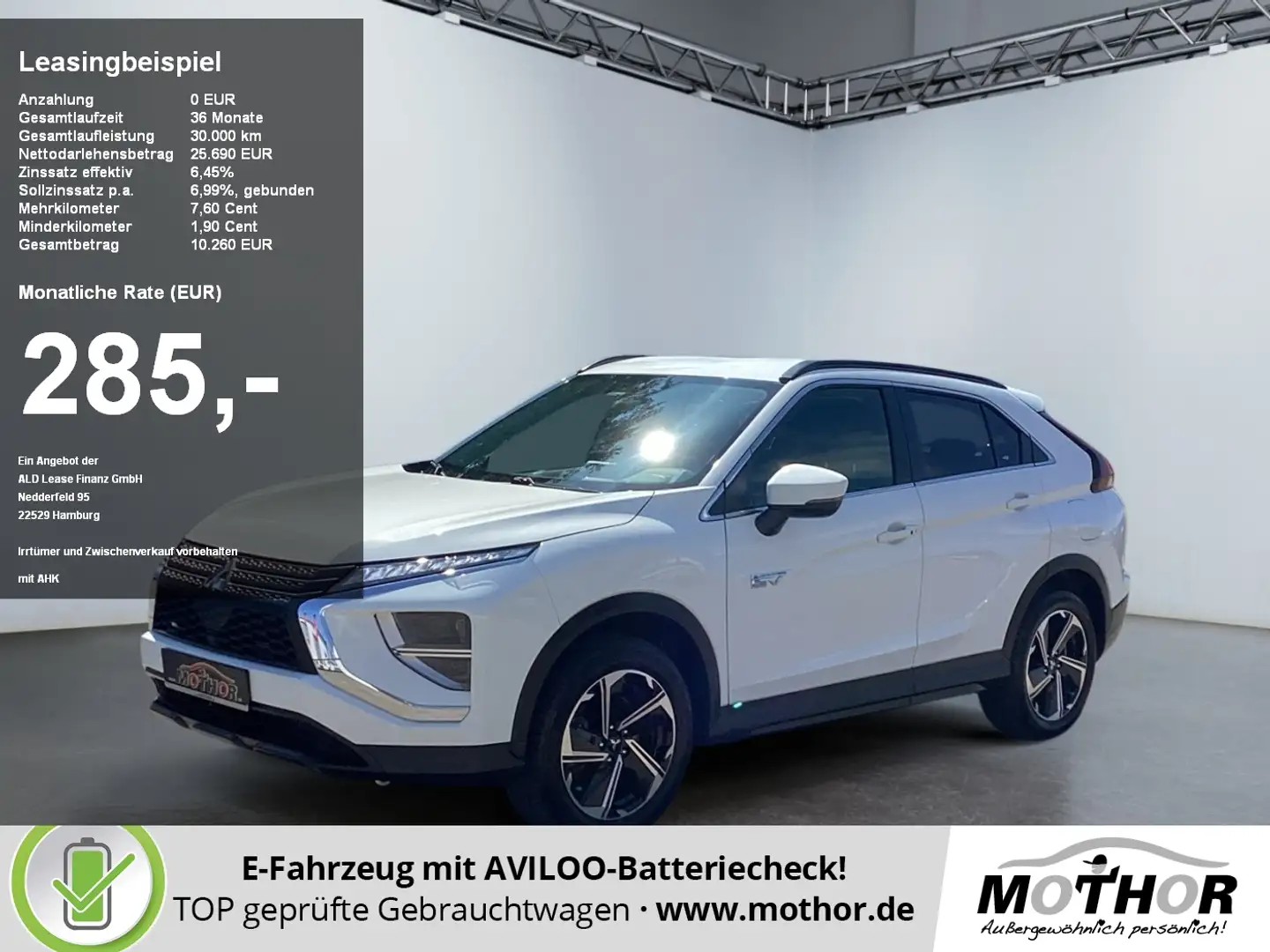 Mitsubishi Eclipse Cross Basis PHEV 2.4 MIVEC TEMP SHZ Blanco - 1
