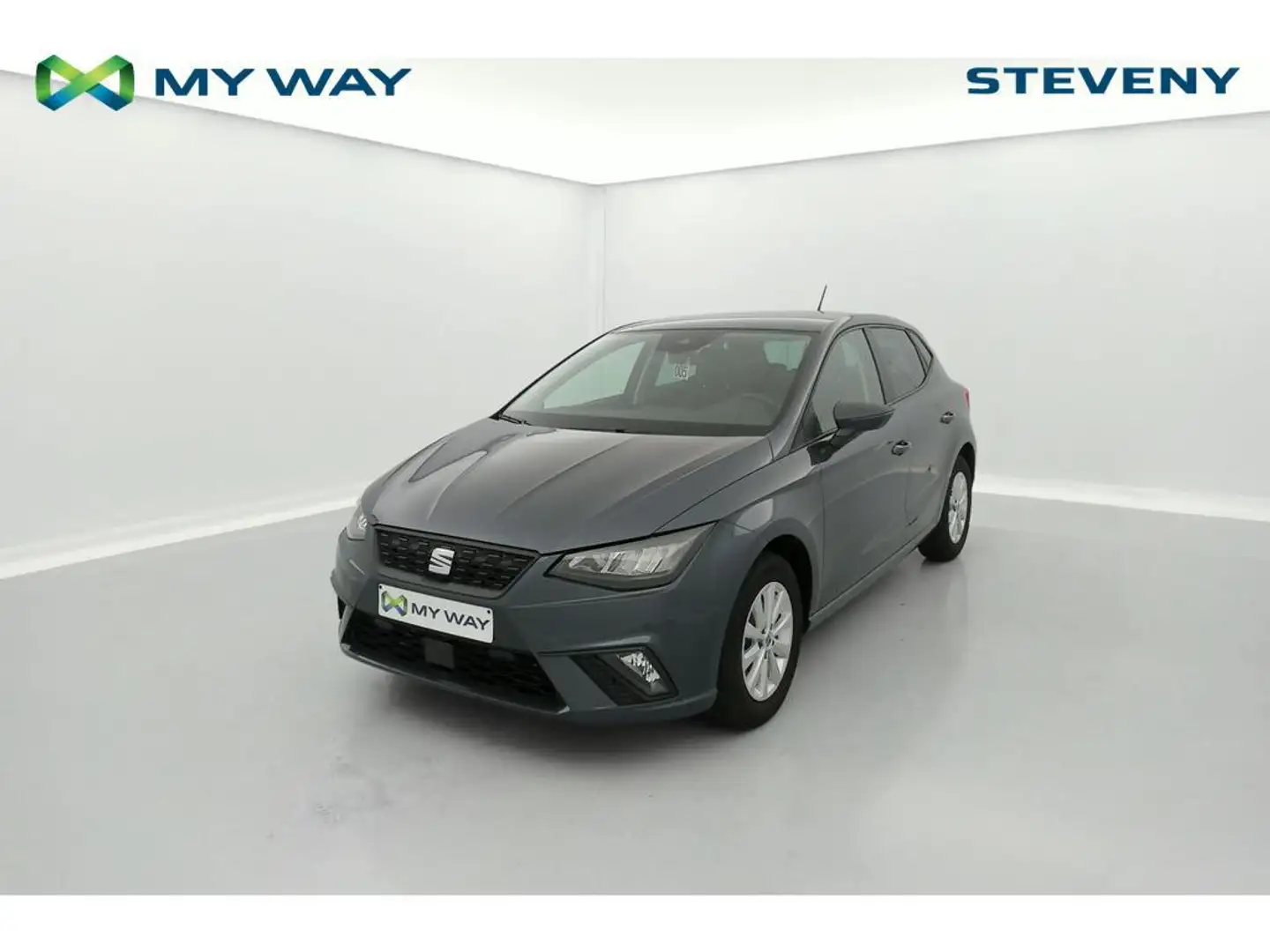 SEAT Ibiza Move! Navi 1.0TSI (85kW)115ch DSG7 Gris - 1