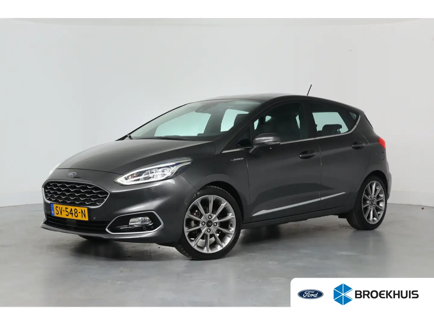 Ford Fiesta 1.0 EcoBoost Vignale | Adaptieve Cruise Control | Grijs - 1