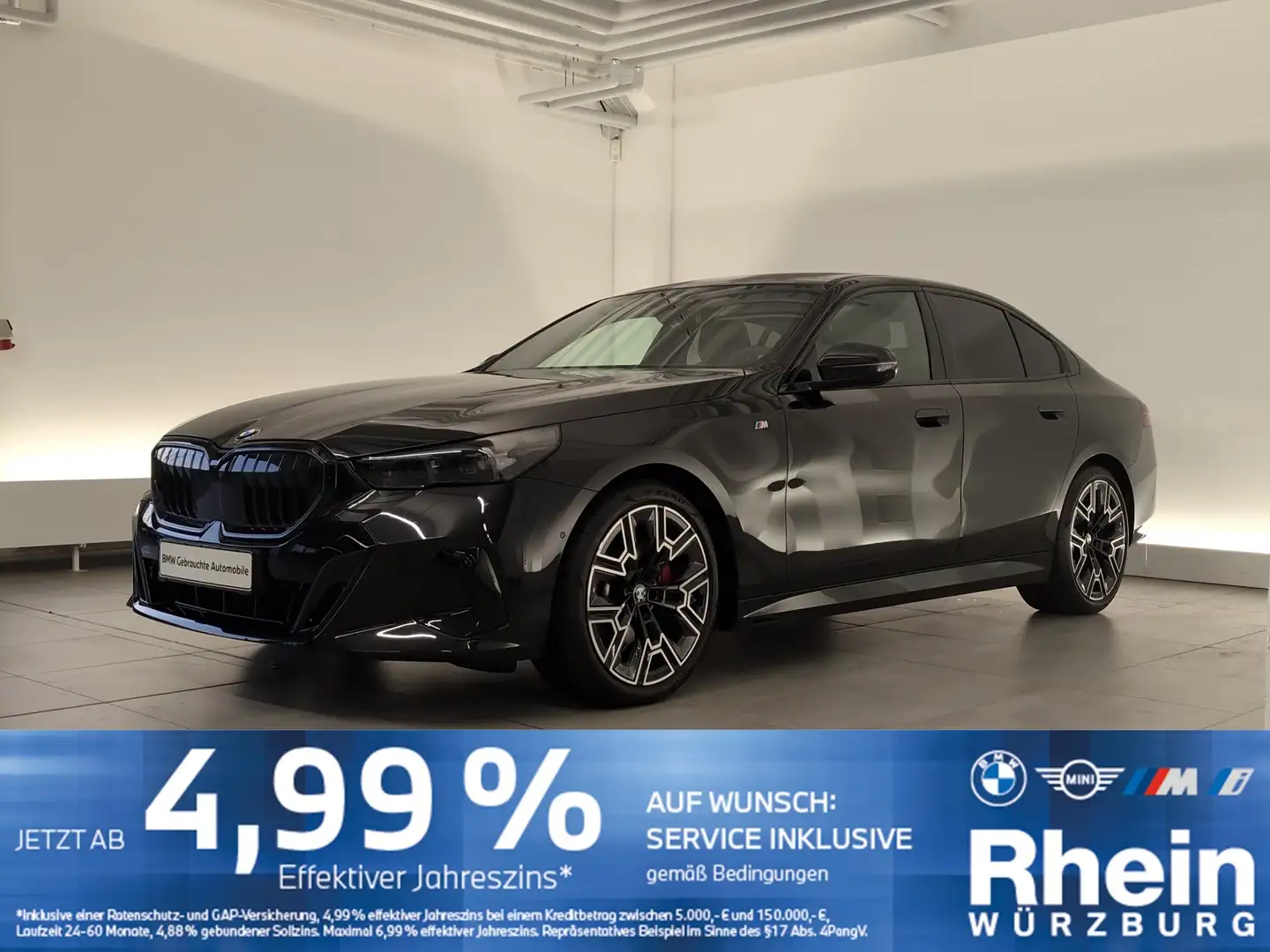 BMW 520 i Limousine M Sportpaket HiFi/SHZhi+vo/DAB HiFi/SH Schwarz - 1