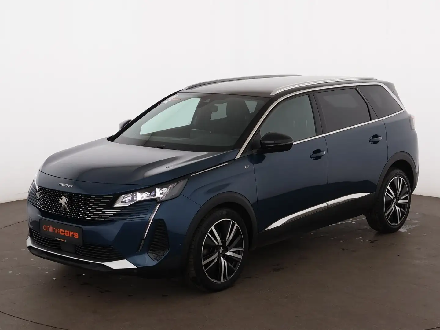 Peugeot 5008 1.2 PureTech 130 GT Aut LED 7-SITZER AHK NAV Blau - 2