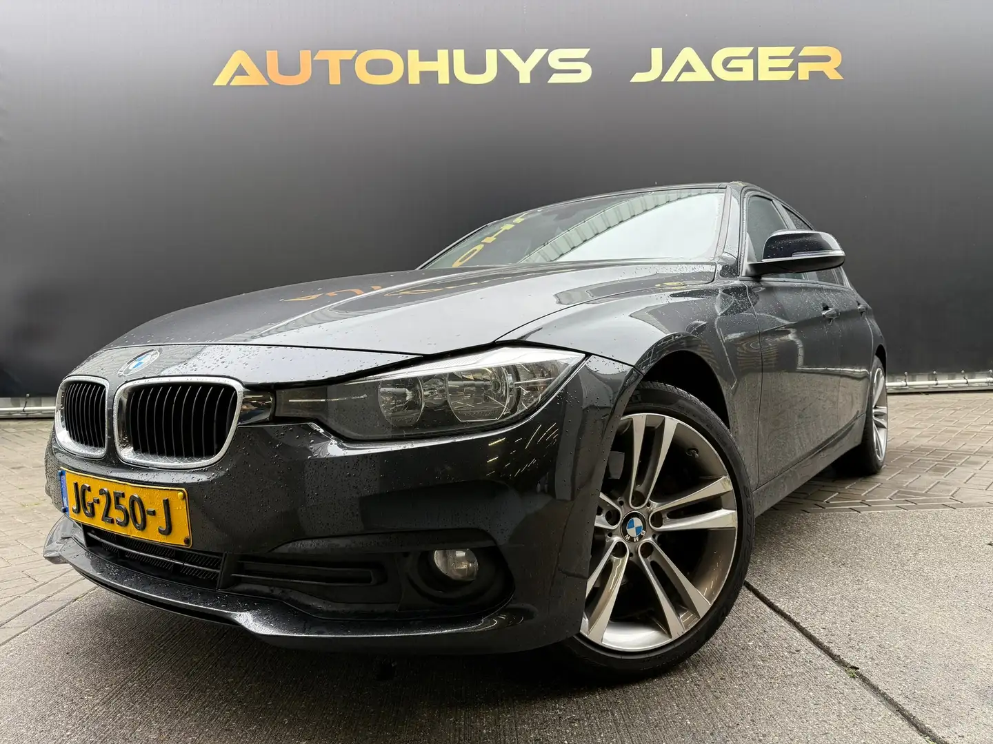 BMW 320 3-serie 320d|Automaat|NLauto|Nap|Sensoren Noir - 1