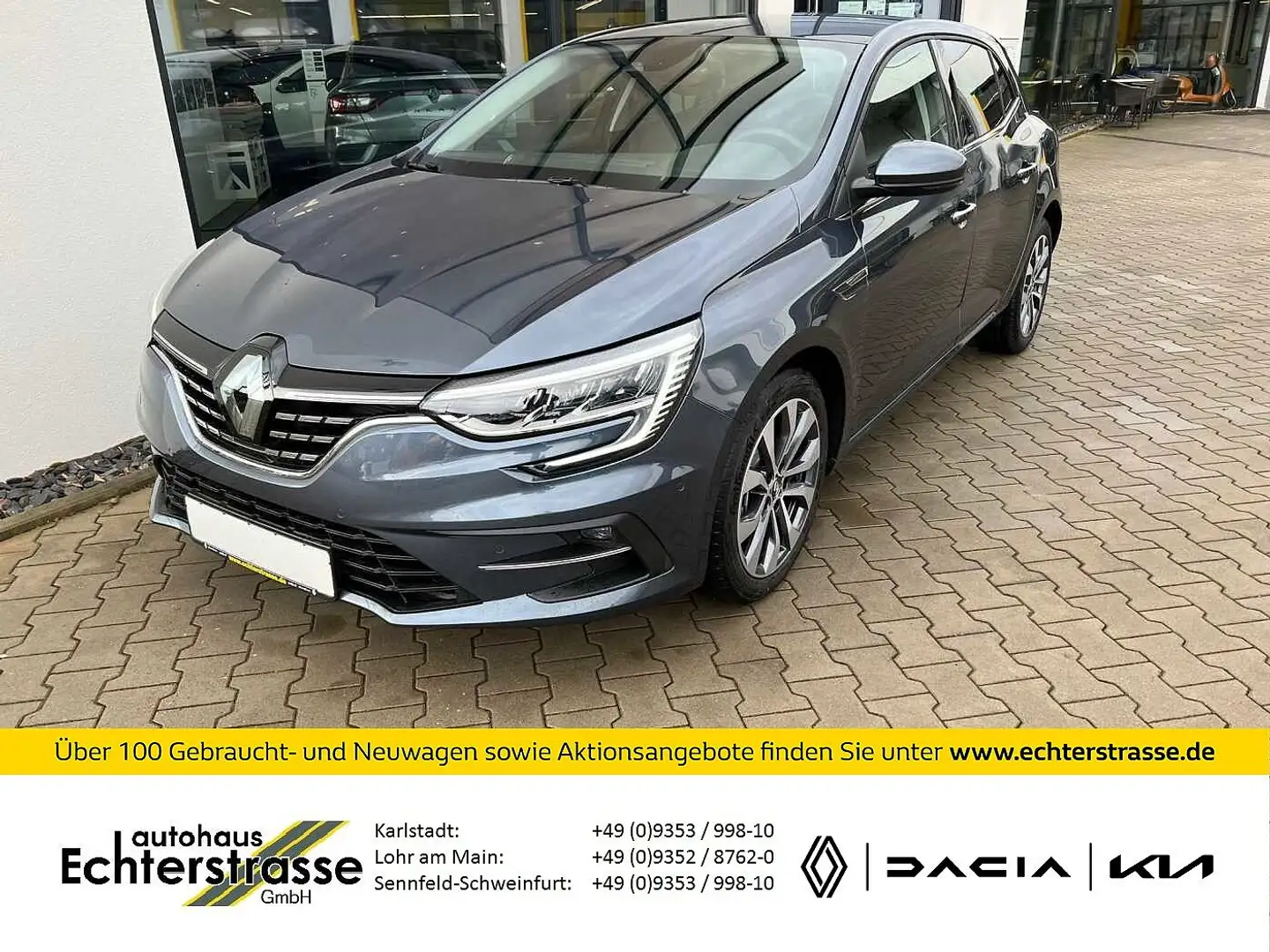 Renault Megane E-TECH Plug-in 160 TECHNO +SHZ Grau - 1