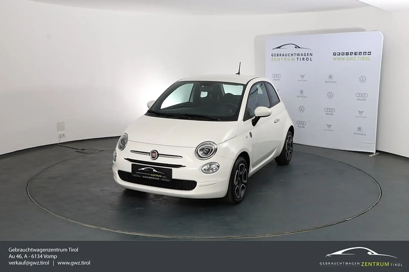 Fiat 500 FireFly Hybrid 70 Club CARPLAY Android Auto Top! Weiß - 1