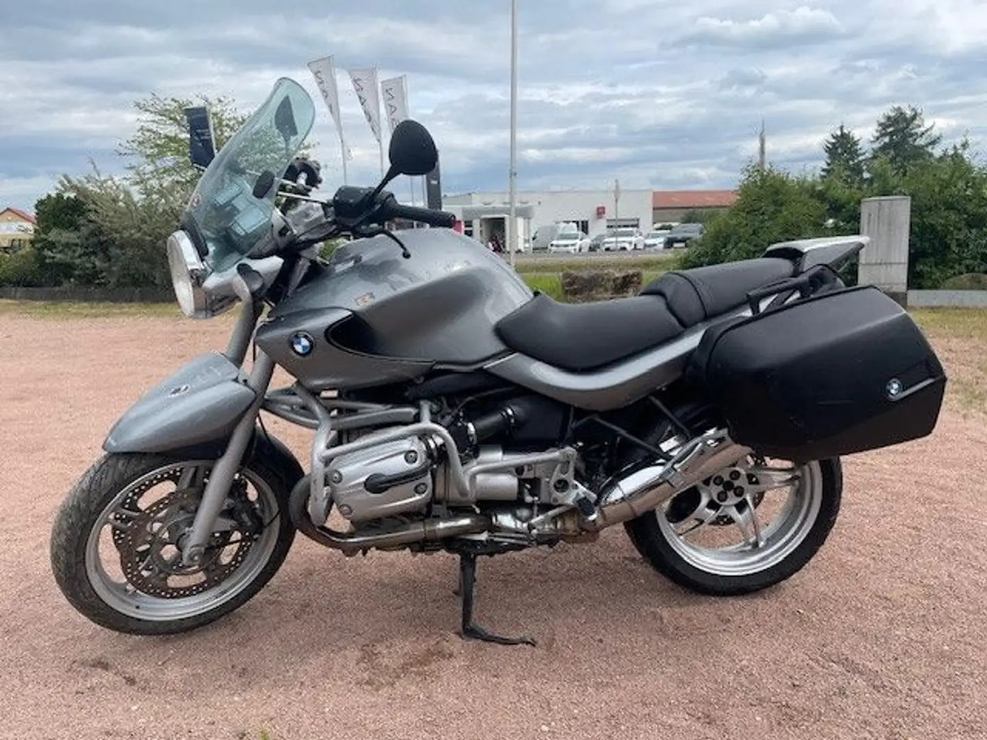 BMW R 1150 R srebrna - 2