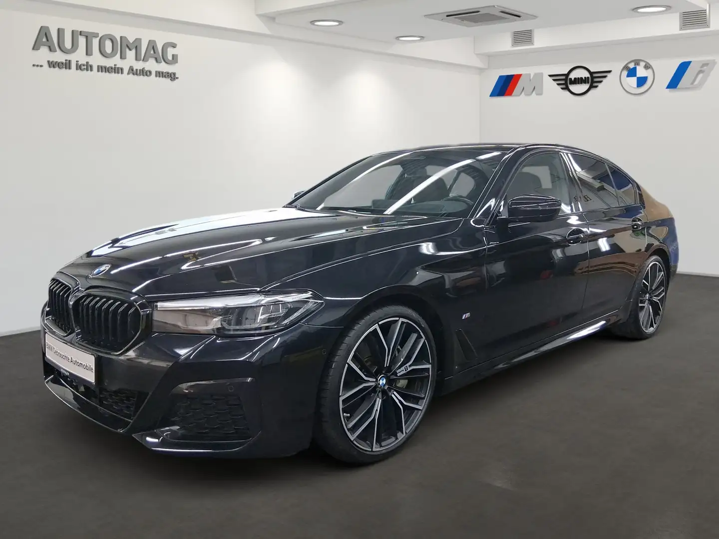 BMW 530 d M-Sport*HeadUp*DriveAssistProf*Harman/Kardon*Led Schwarz - 1