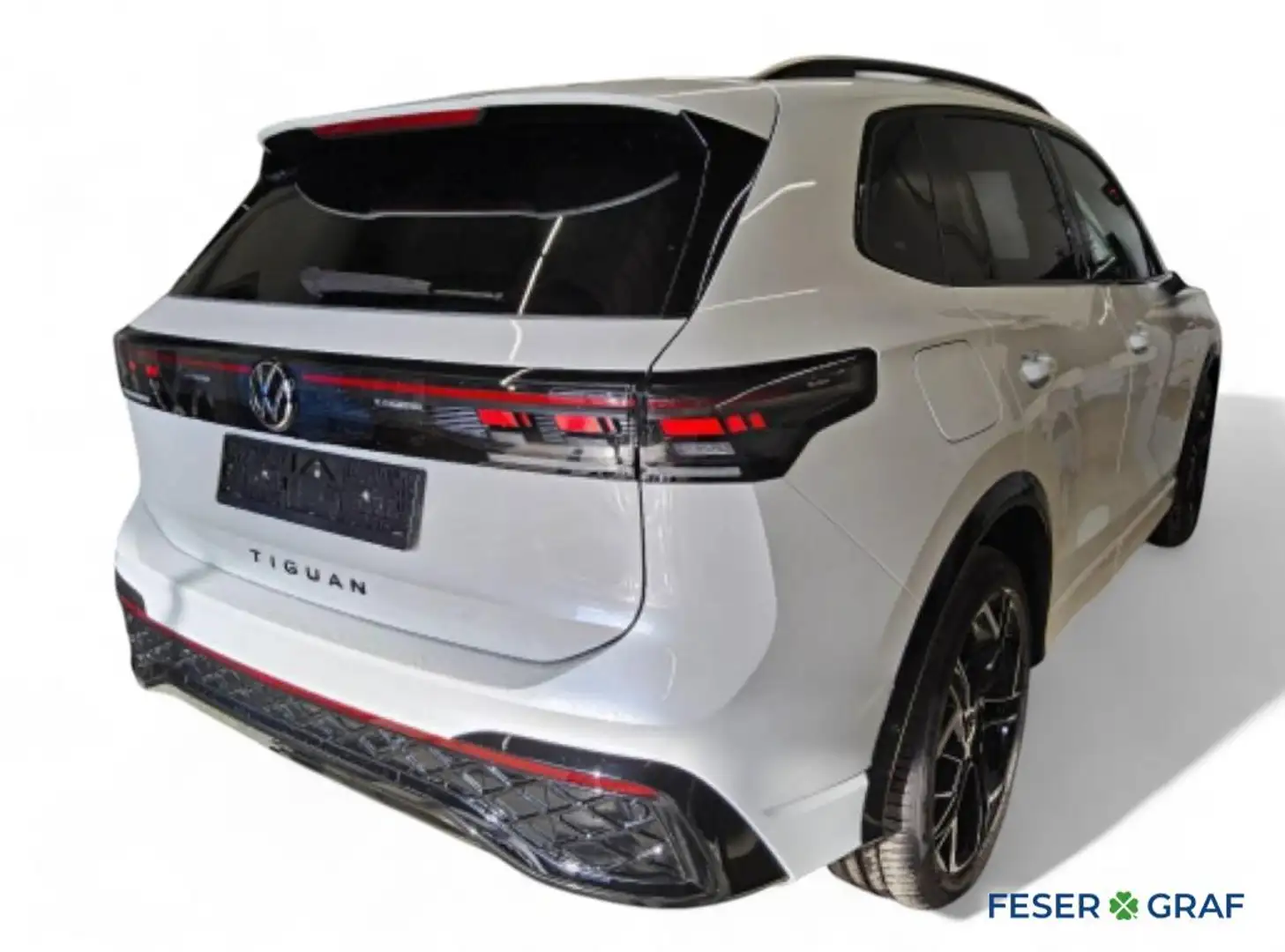 Volkswagen Tiguan 2.0 TDI R-Line DSG/LED/Area View/Sitz.-Lenkradhzg. Weiß - 2