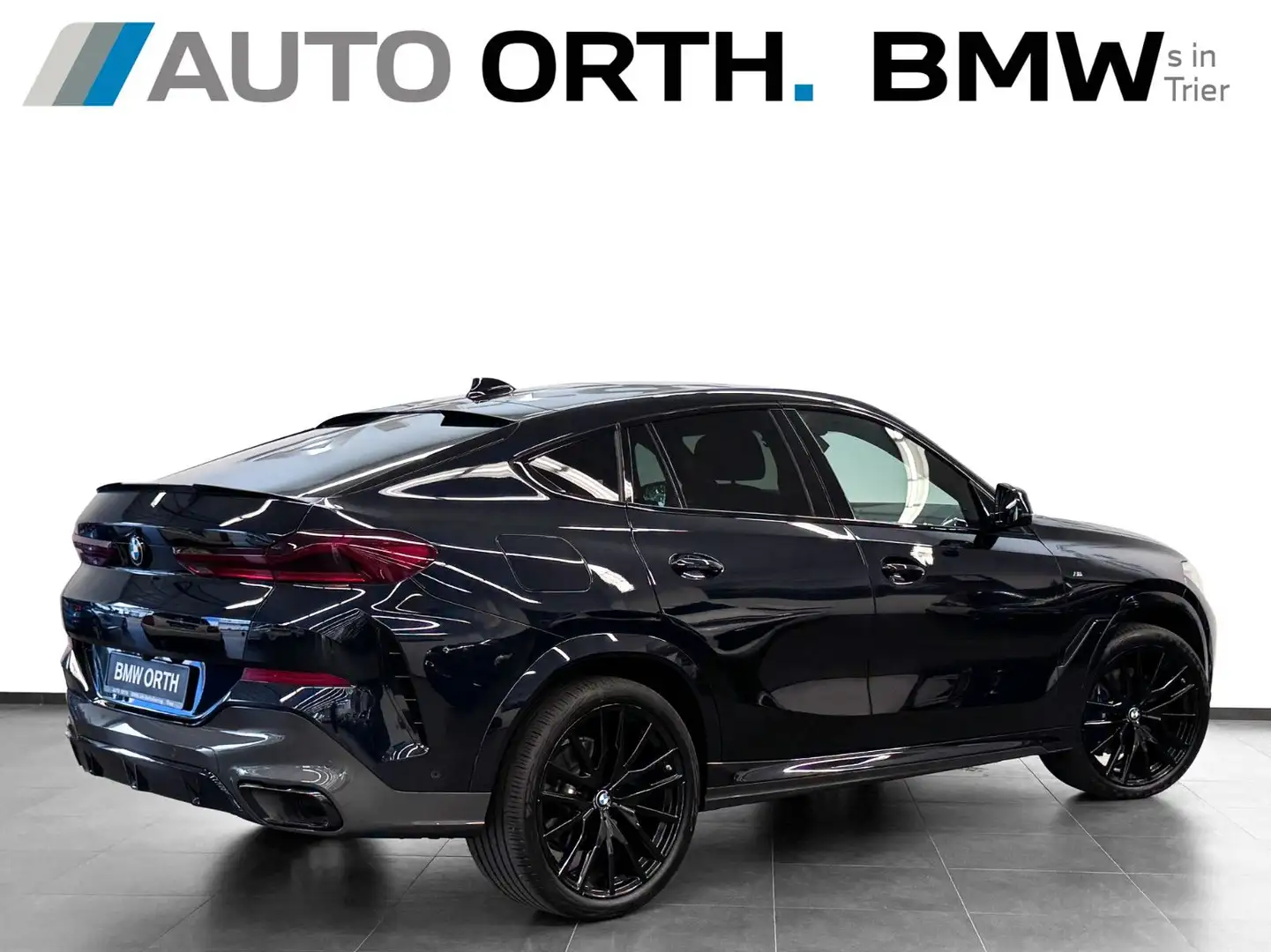 BMW X6 xDrive30d M-SPORT LEDER ST-HZG PANO ACC AHK Schwarz - 2