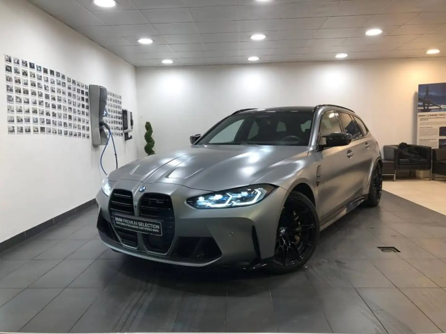 BMW M3 3.0 510ch Competition M xDrive Gris - 1