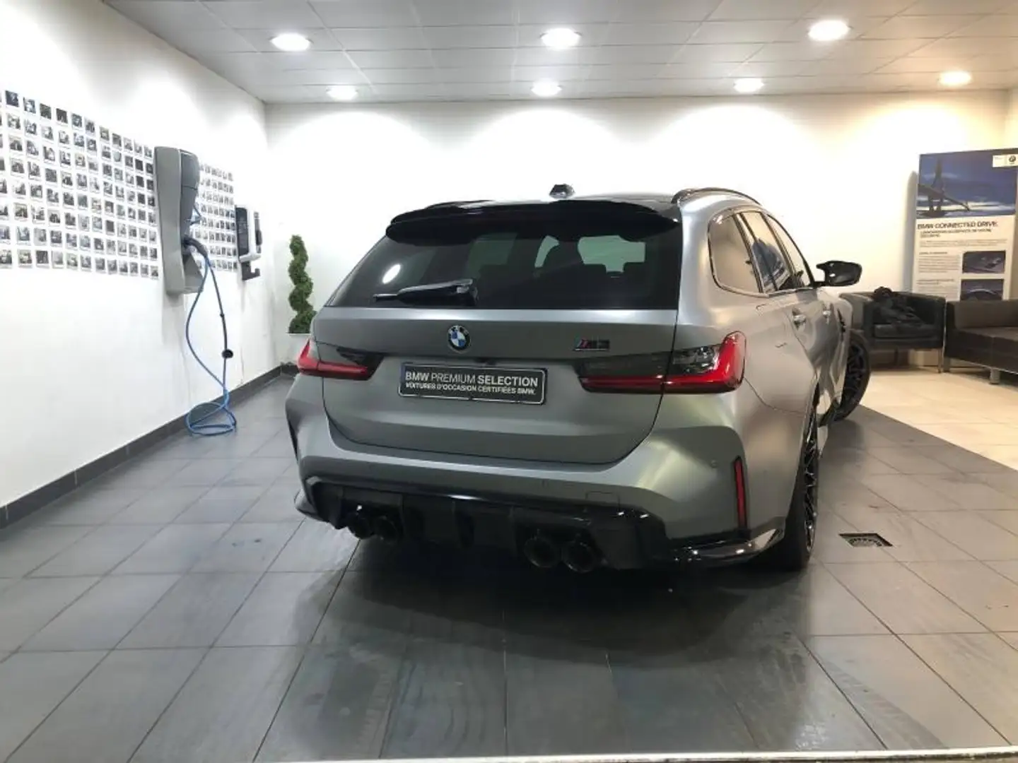 BMW M3 3.0 510ch Competition M xDrive Gris - 2