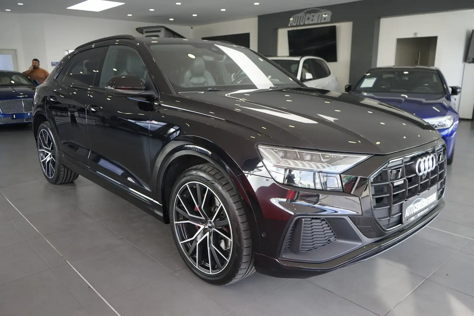 Audi Q8 50 TDI quattro+3x S LINE+360°KAMERA+PANO+AHK Noir - 1
