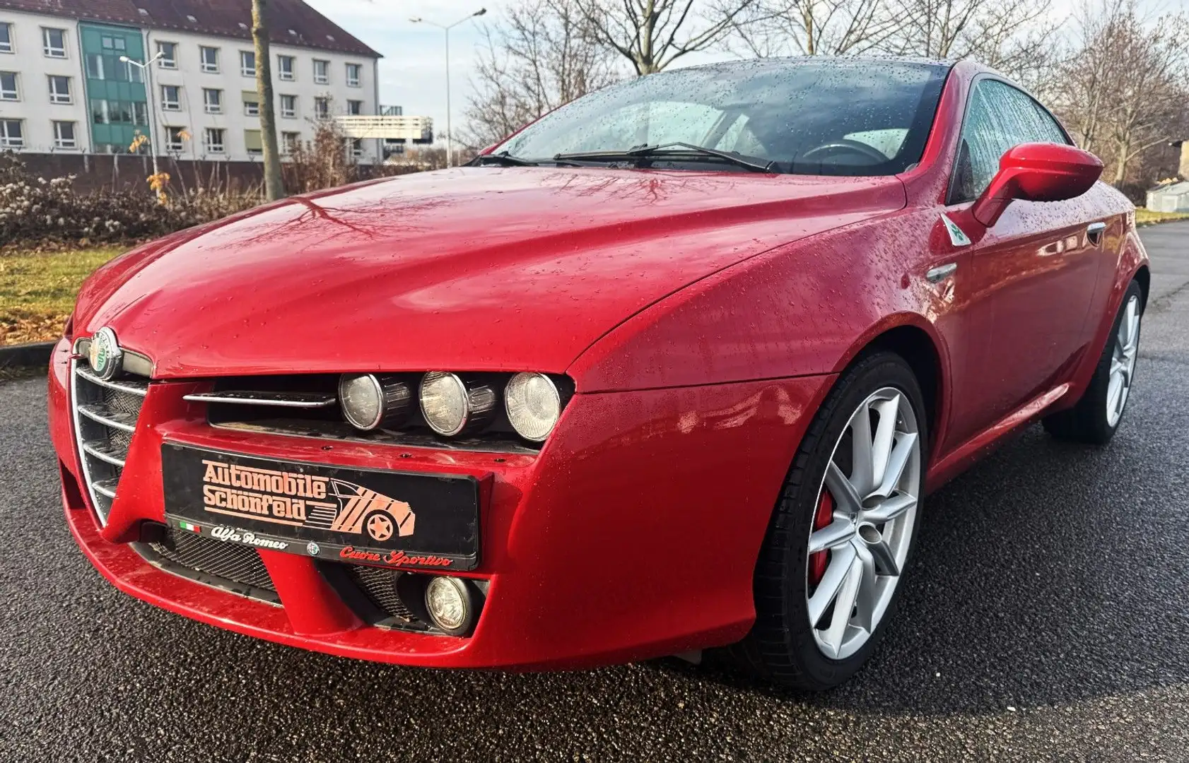 Alfa Romeo Brera 3.2 JTS V6 24V Q4 Sky View Rouge - 1