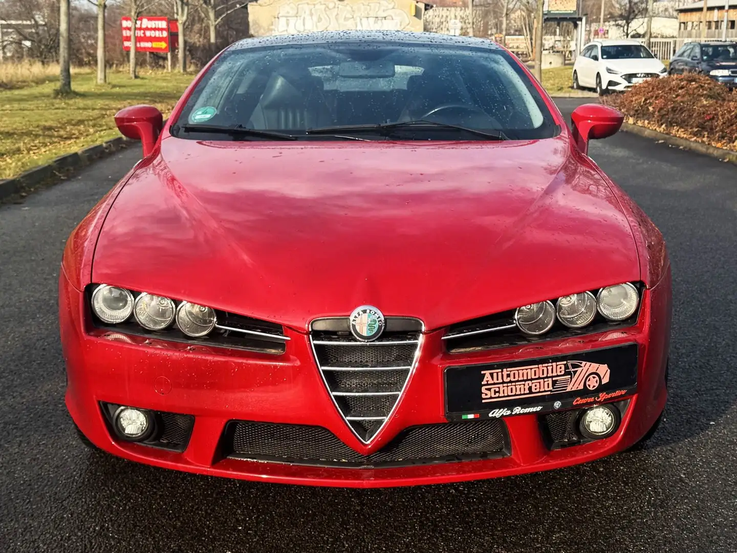 Alfa Romeo Brera 3.2 JTS V6 24V Q4 Sky View Rouge - 2