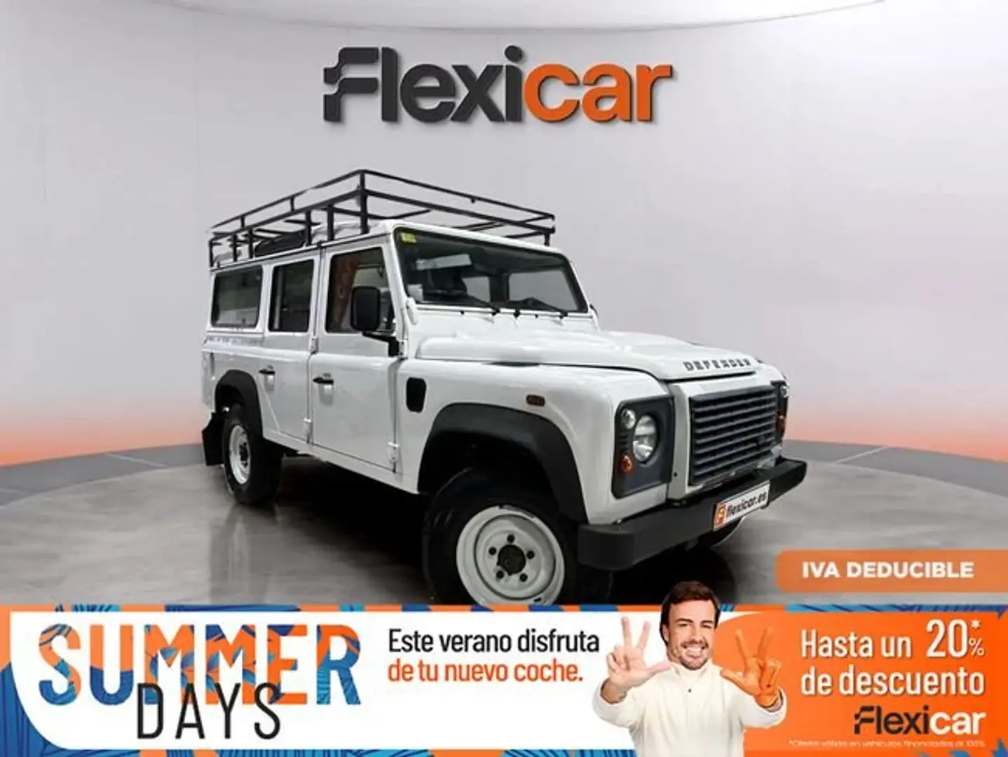 Land Rover Defender 110+SW+E Blanc - 1