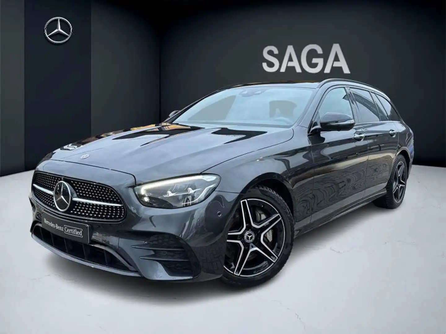 Mercedes-Benz E 300 de Break AMG Line Gris - 1