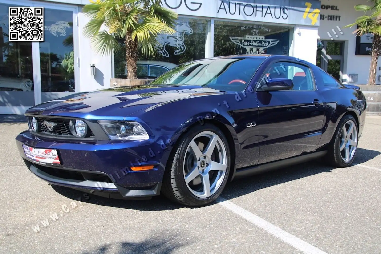 Ford Mustang GT Coupe 5.0 - wenig Laufleistung - TOP Blau - 1