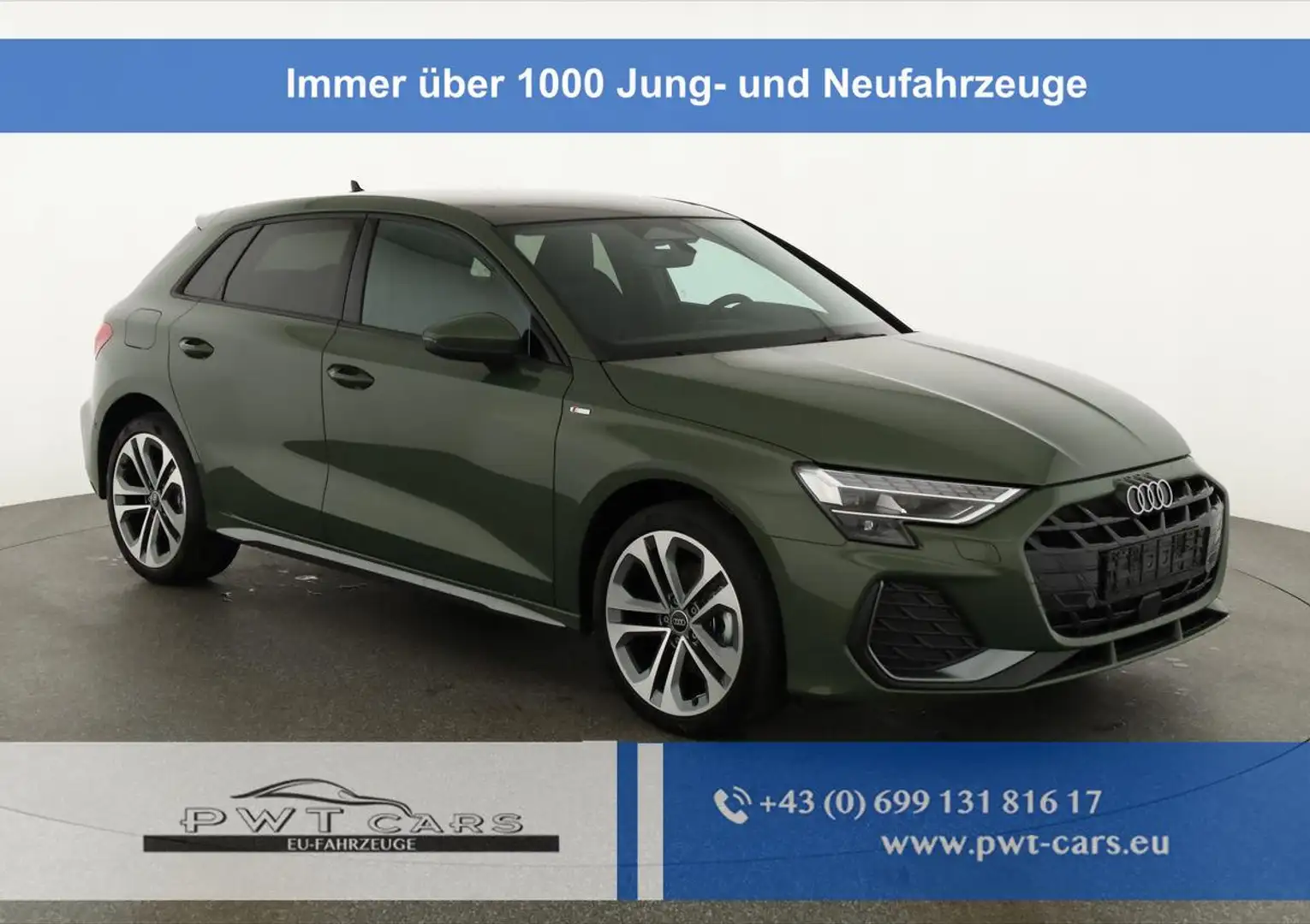Audi A3 Sportback 35 TFSI S line S-Tronic S-LINE, Pano,... Grün - 1