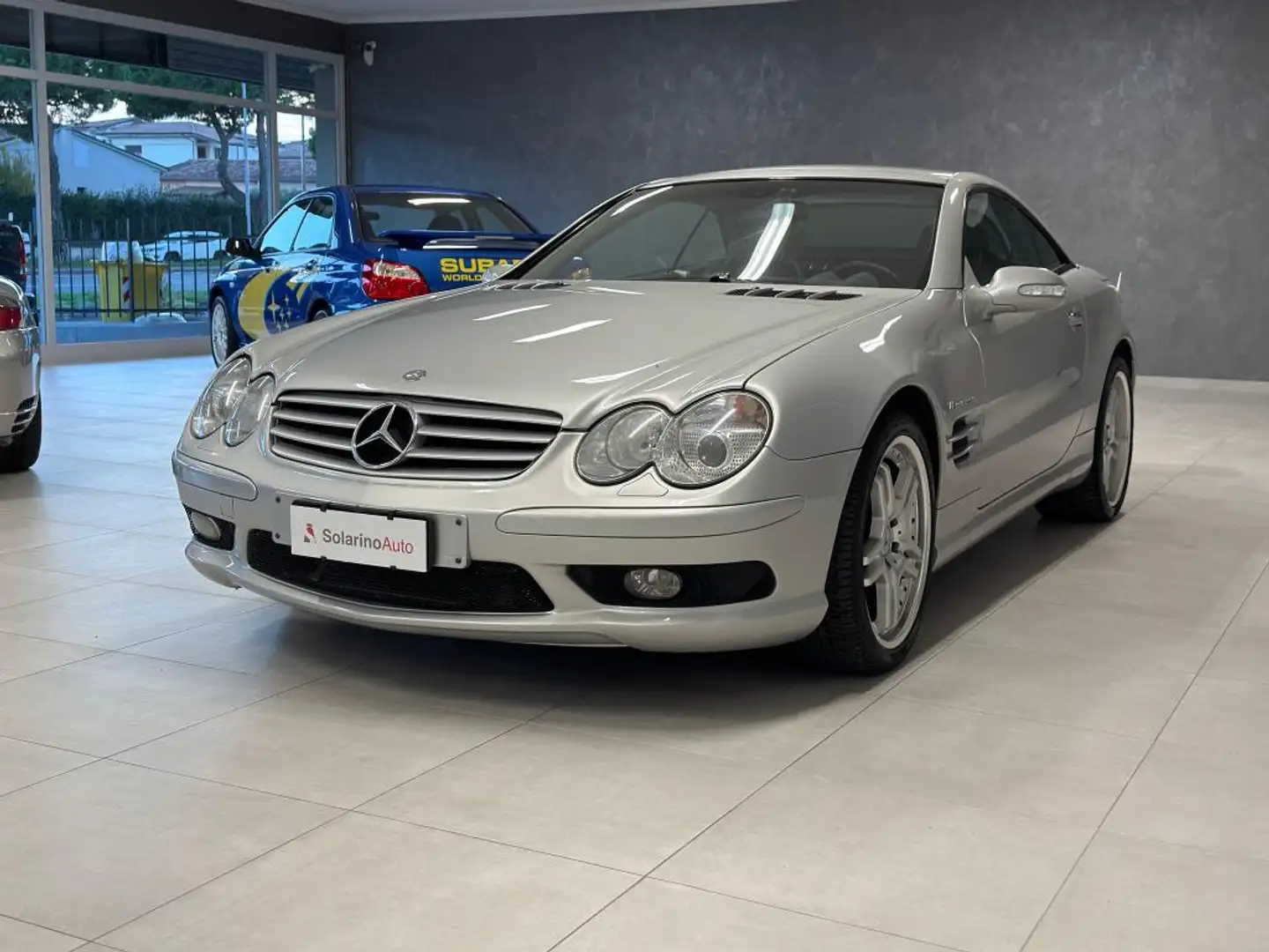 Mercedes-Benz SL 55 AMG 55 k AMG 500cv Argento - 2