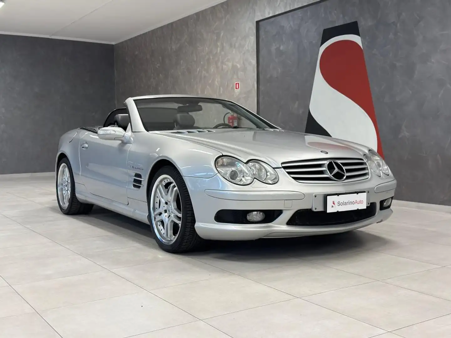 Mercedes-Benz SL 55 AMG 55 k AMG 500cv Argento - 1