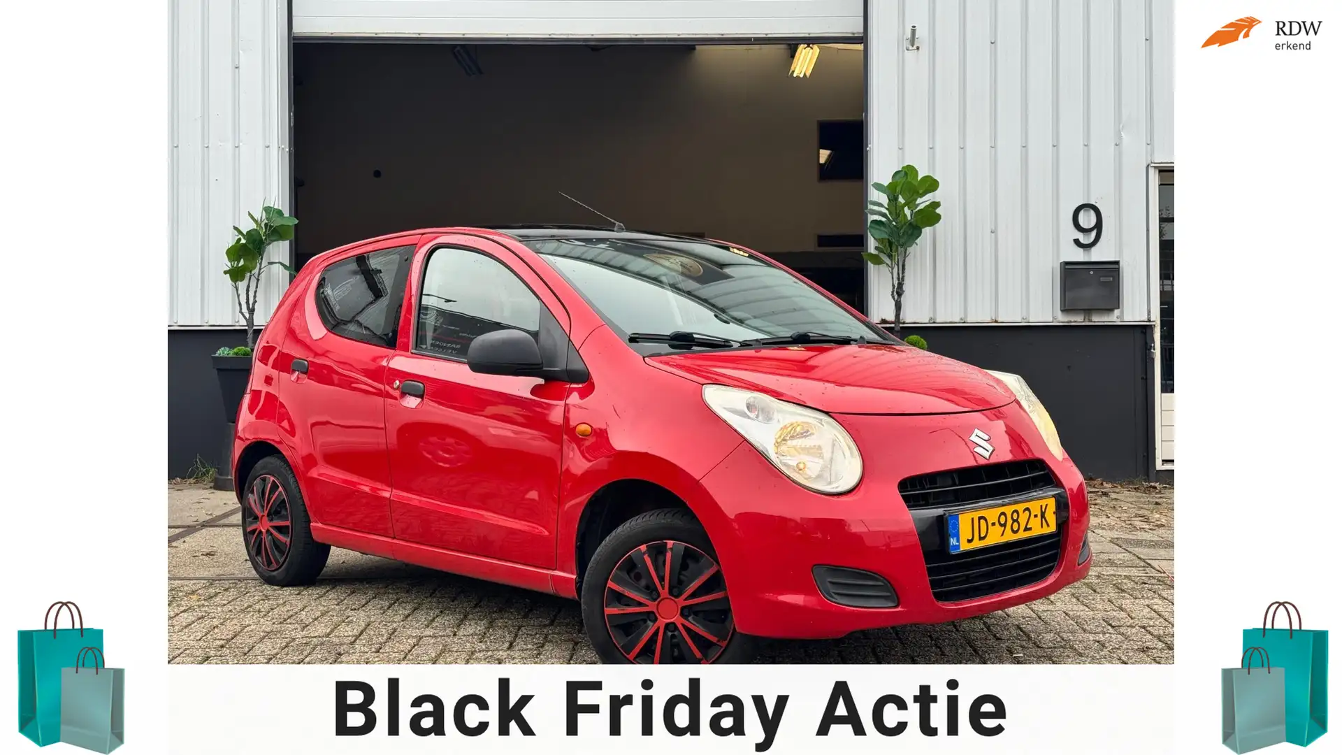 Suzuki Alto 1.0 Comfort Rood - 1