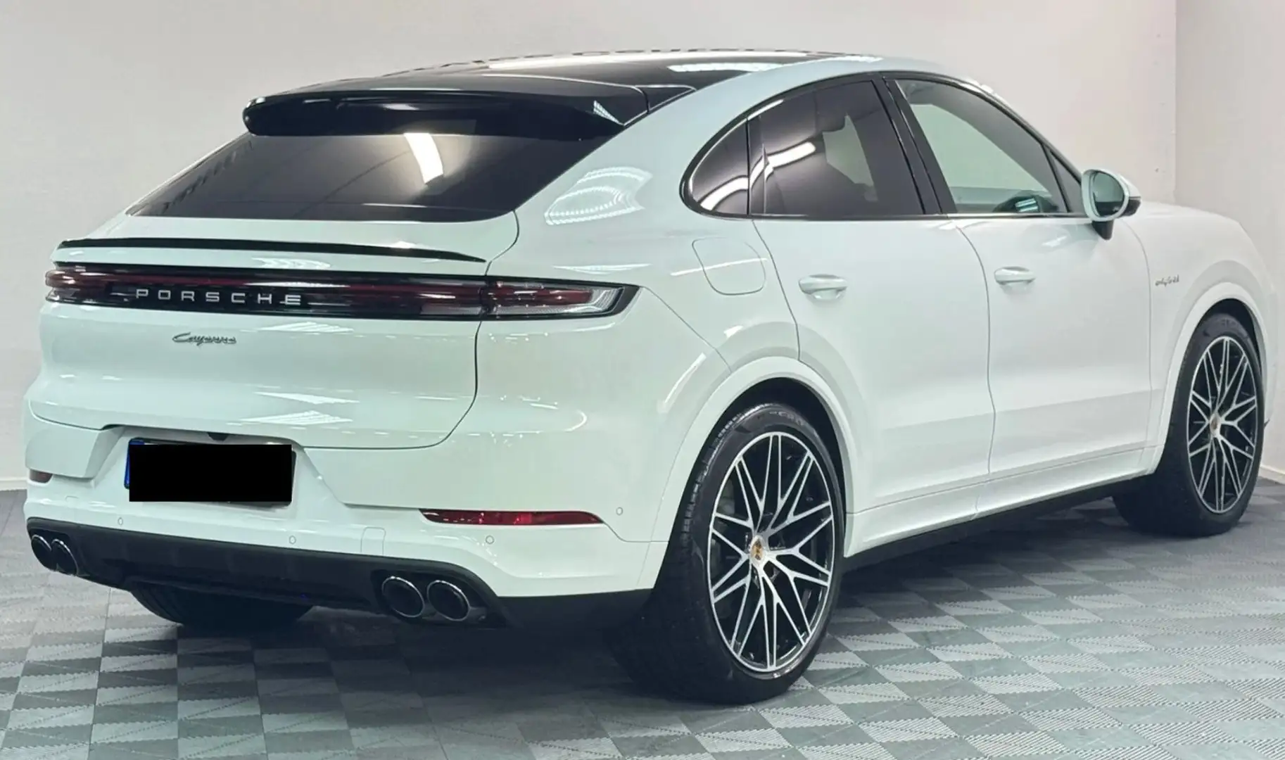 Porsche Cayenne Coupe E-Hybrid*Soft-Close*Sport-Design-Paket Weiß - 2