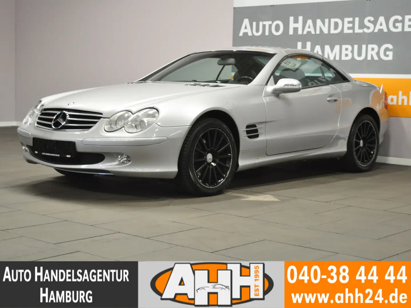 Mercedes-Benz SL 350 V6 AUT LED|BOSE|NAV|MEMORY|SITZKLIMA|18Z! Silber - 1