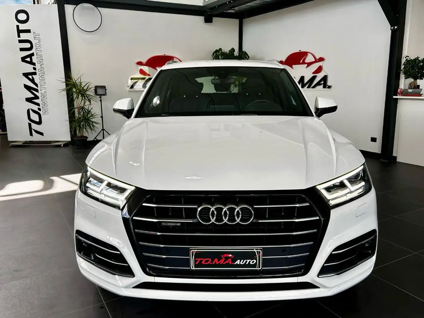 Audi Q5 55 TFSI e quattro S tronic S line plus Bianco - 2