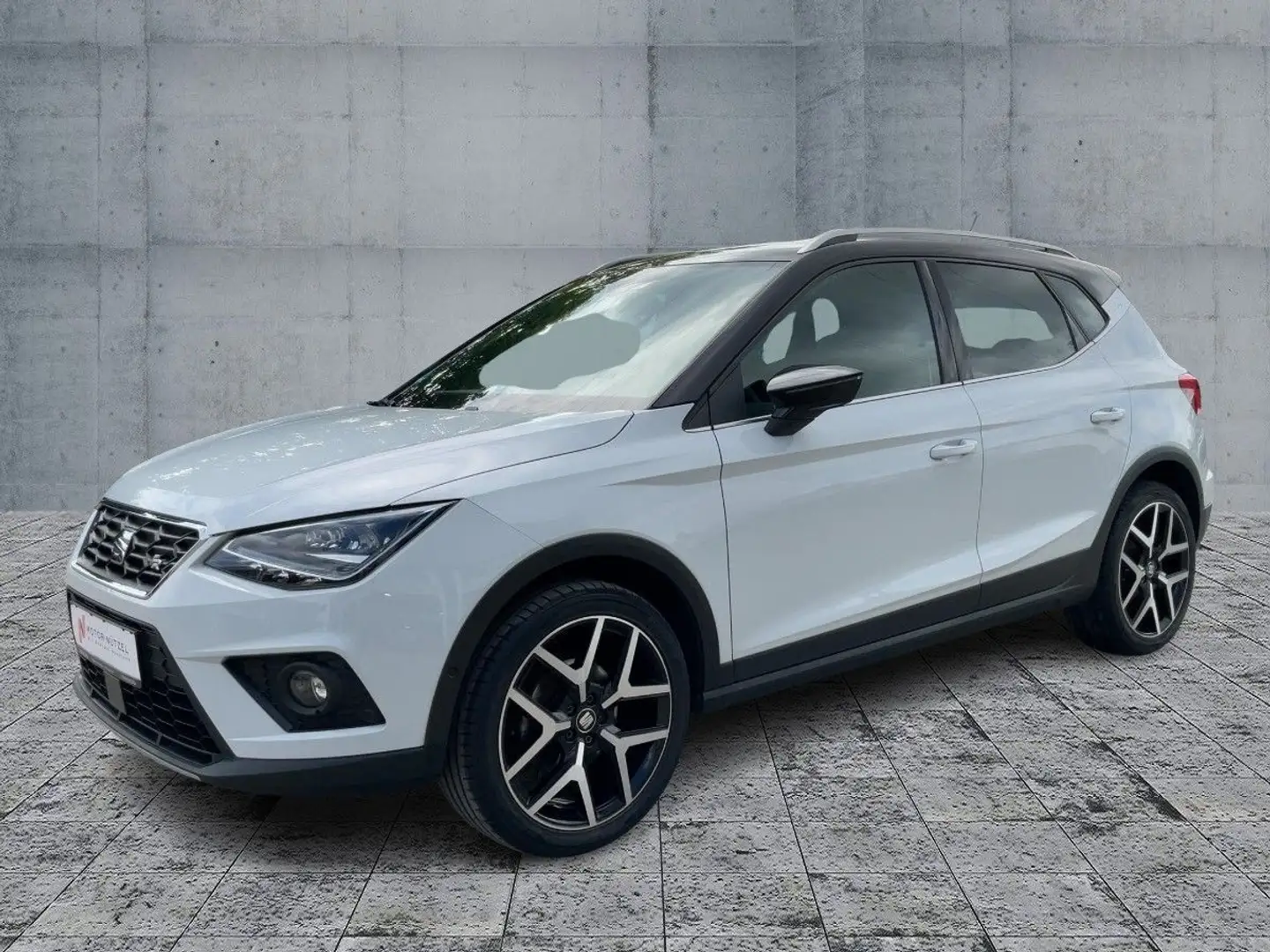 SEAT Arona 1.0TSI DSG FR-LINE LED+NAV+GRA+SHZ+PDC+RFK Weiß - 2