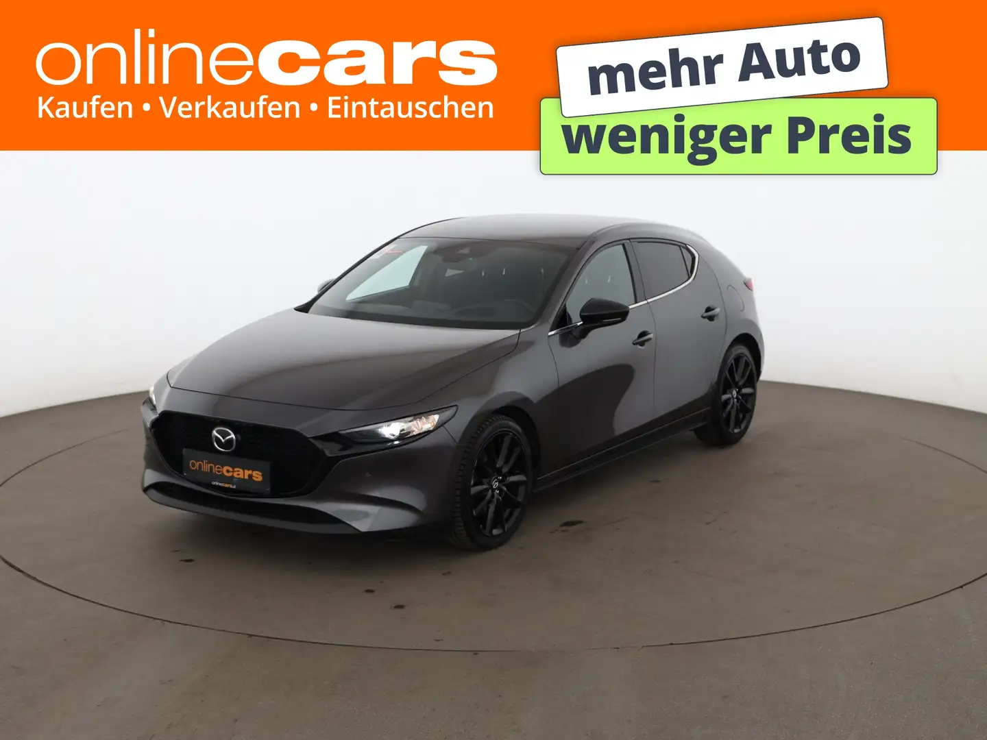 Mazda 3 2.0 SKYACTIV-G LED HEAD-UP RADAR NAVI SITZHZG Grau - 1