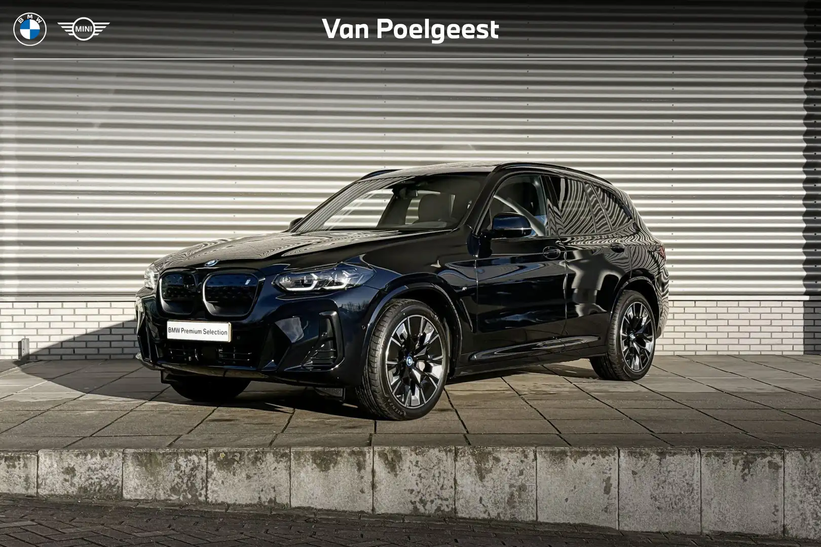 BMW iX3 High Executive High Executive / Parking Pack / Saf Zwart - 1