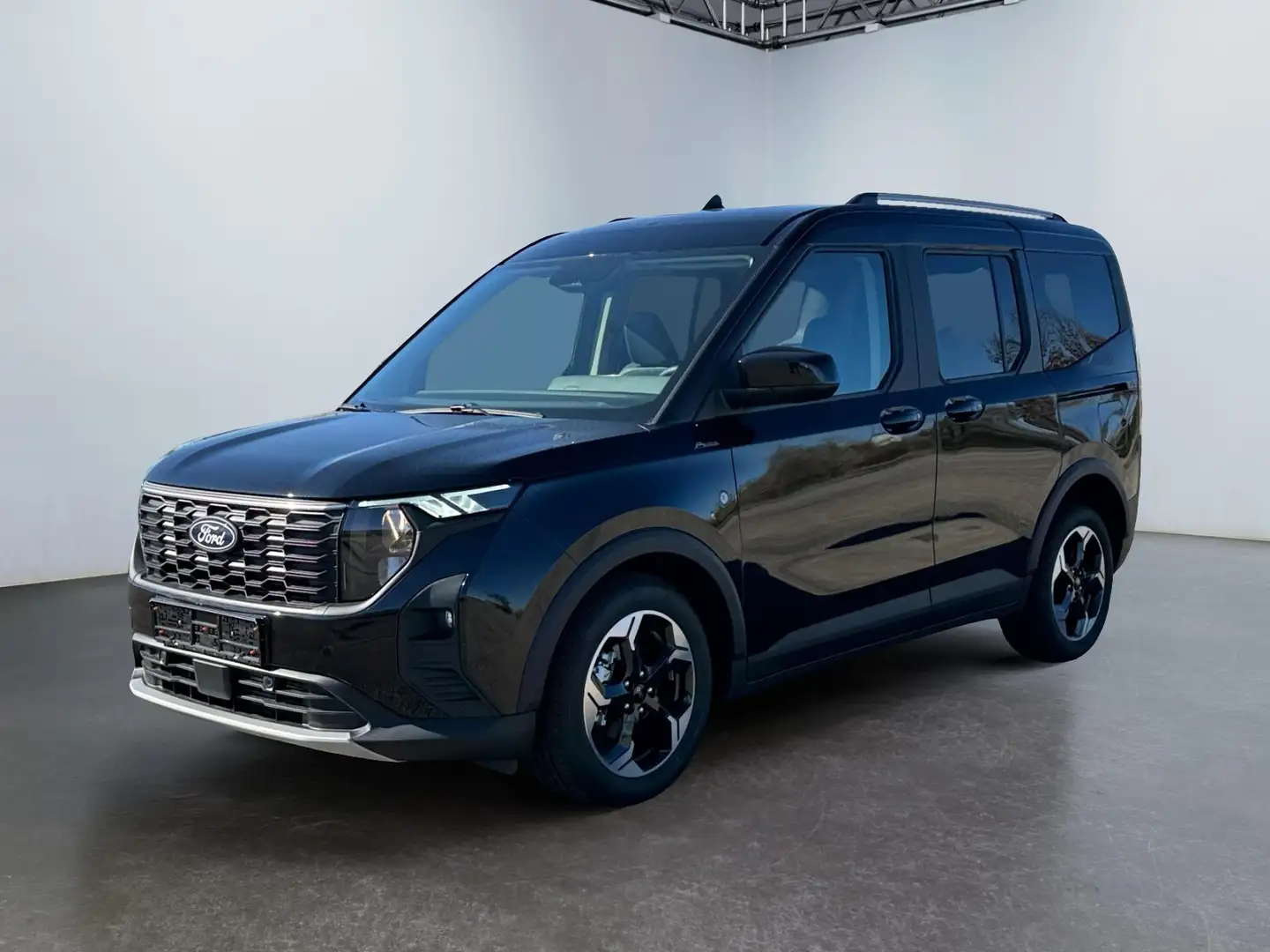 Ford Tourneo Courier Active 1,0 AT MJ25 Navi SHZ SpAs 5JG PDC Kam 1.... Schwarz - 1