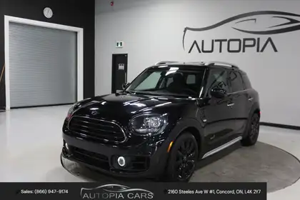 Black 2020 MINI Countryman SUV / Crossover All-Wheel Drive Automatic
