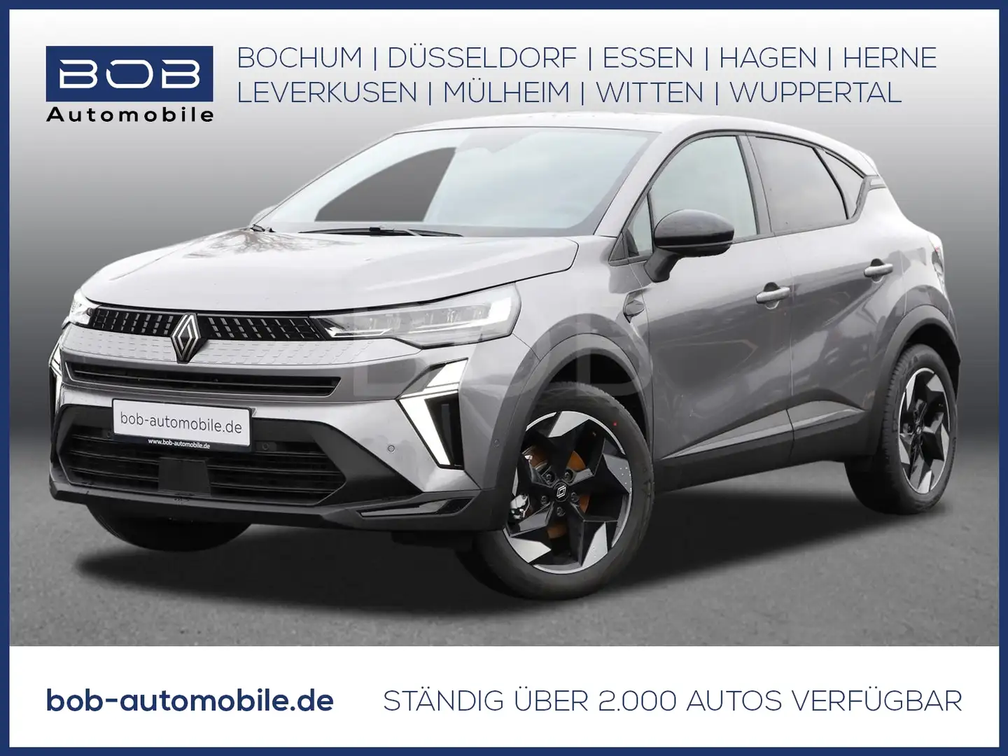 Renault Captur Techno E-TECH Full Hybrid 145 NAVI SHZ PDC Gris - 1