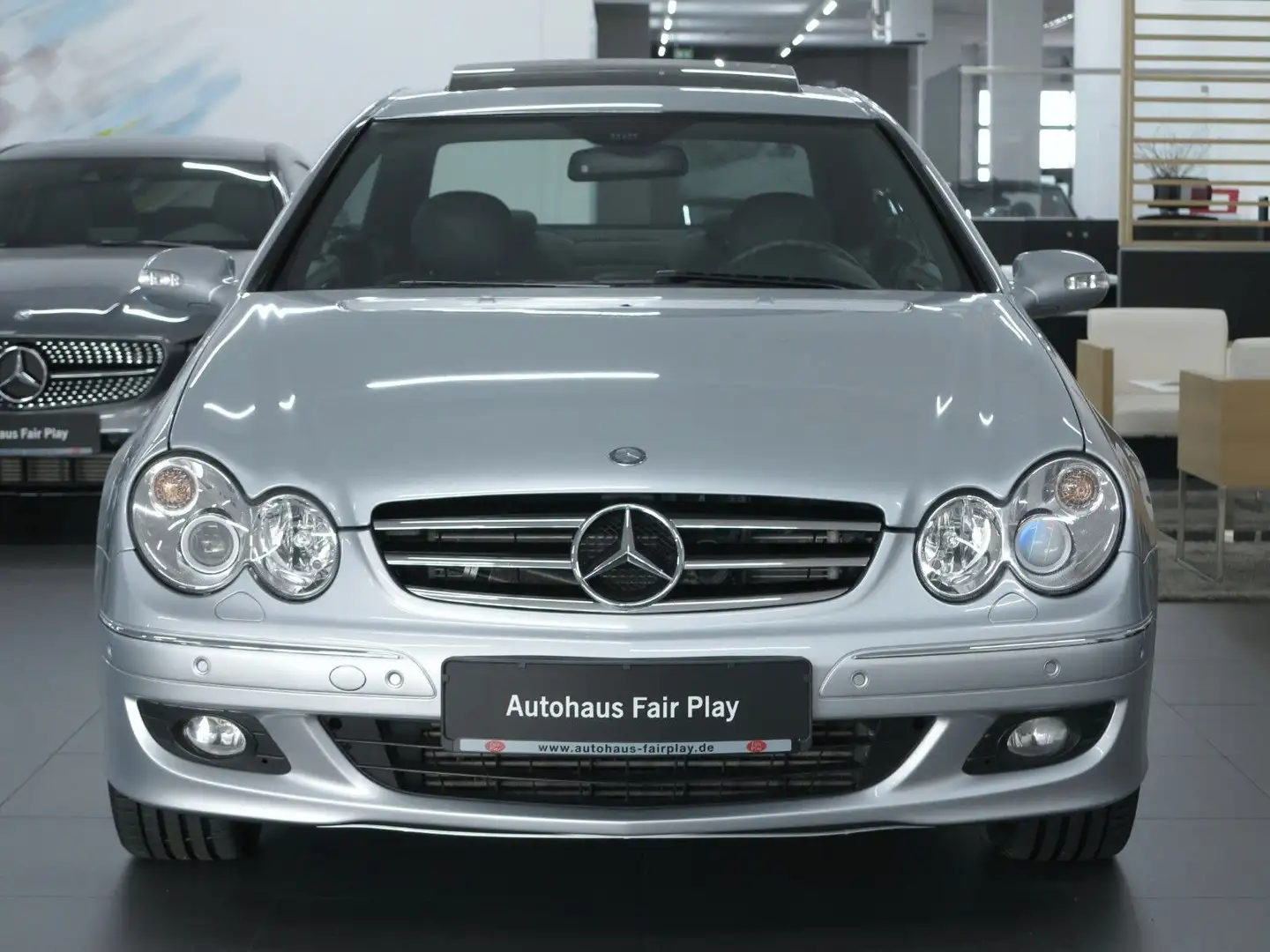 Mercedes-Benz CLK 200 Komp Aut.73554km!/unfallfrei/DER BESTE! Stříbrná - 2
