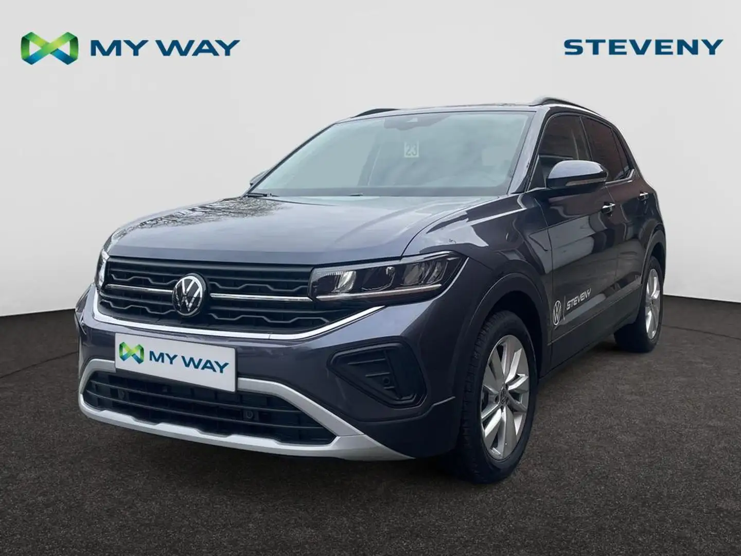 Volkswagen T-Cross T-Cross Life Business 1.0 TSI 70 kW (95 ch) 5 vite Gris - 1