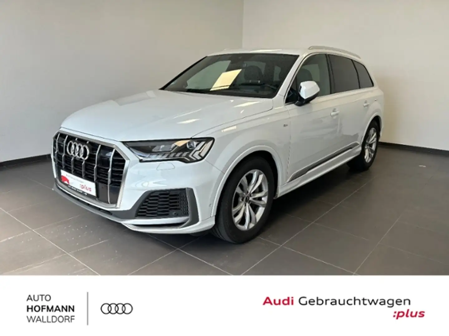 Audi Q7 S line 55 TFSI e quattro tiptronic Weiß - 1