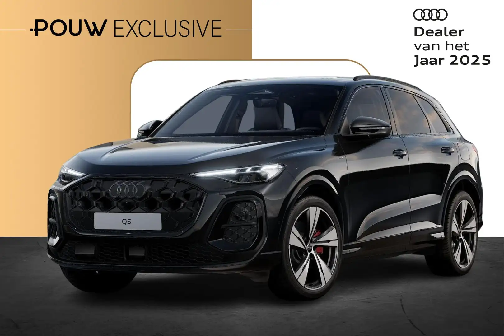 Audi Q5 2.0 TFSI e-hybrid quattro S Edition Competition | Zwart - 1