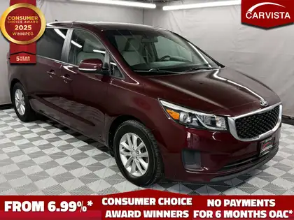 Red 2018 Kia Sedona Minivan Front-Wheel Drive Automatic