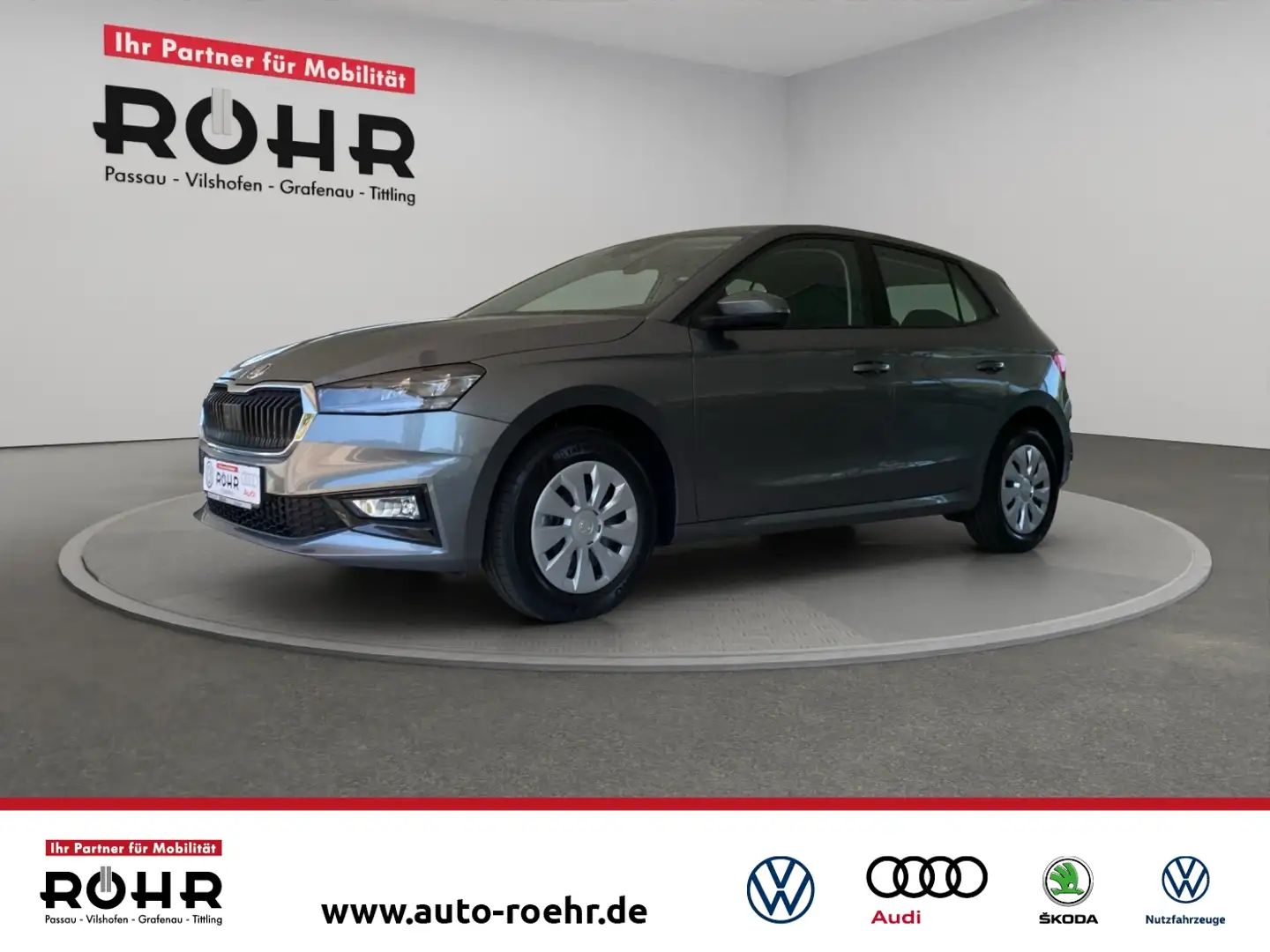 Skoda Fabia Selection (LED.DAB.PDC.GRA.SHZ) 1.0 TSI DSG Grijs - 1