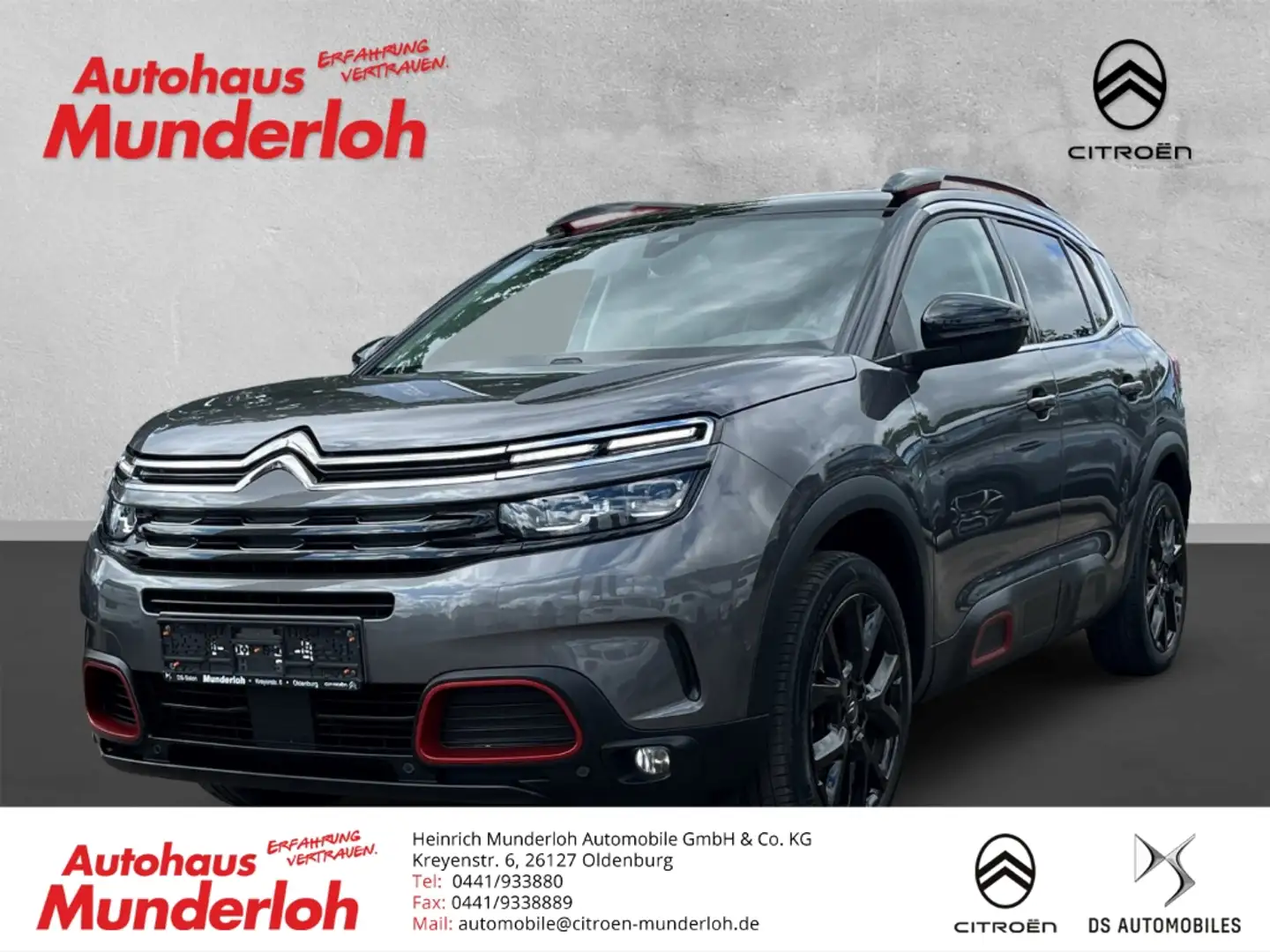 Citroen C5 Aircross Shine Pack 1.2 PureTech 130 EU6d Grau - 1