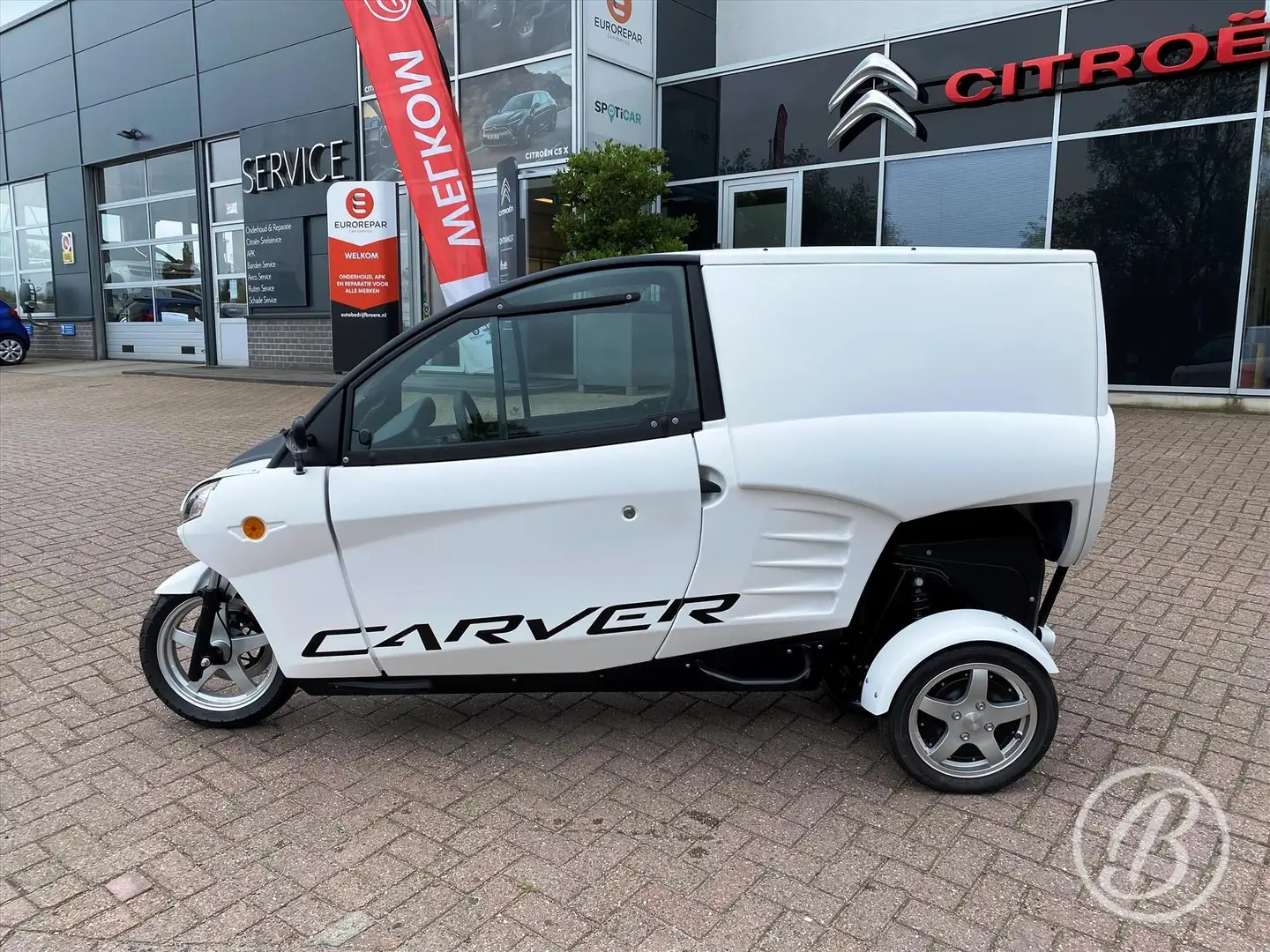 Carver Cargo Range+ 45 km/u 7,1 kWh *nieuw* | 1 persoons met ru Blanc - 2