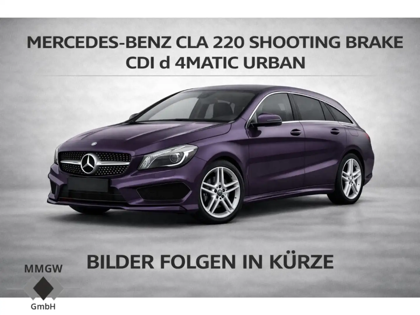Mercedes-Benz CLA 220 CDI d 4Matic Urban Pano Violett - 1