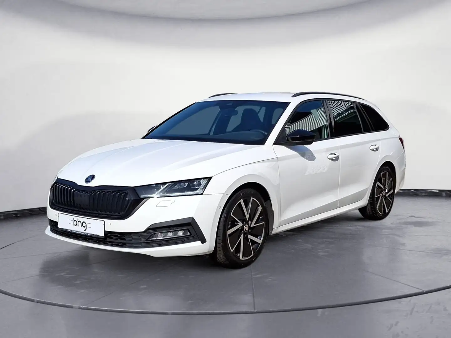 Skoda Octavia Combi 1.5 TSI Style MatrixLED Sportpaket Bianco - 2