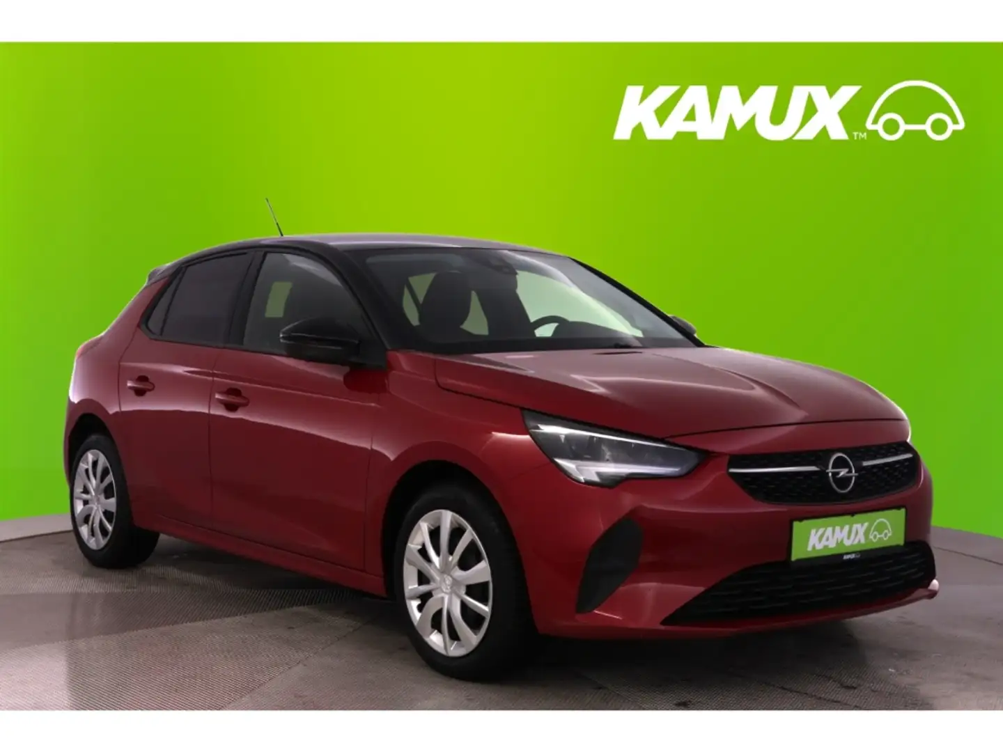 Opel Corsa F 1.2 Aut.Edition+LED+CARPLAY+TEMPO+PDC Rood - 1